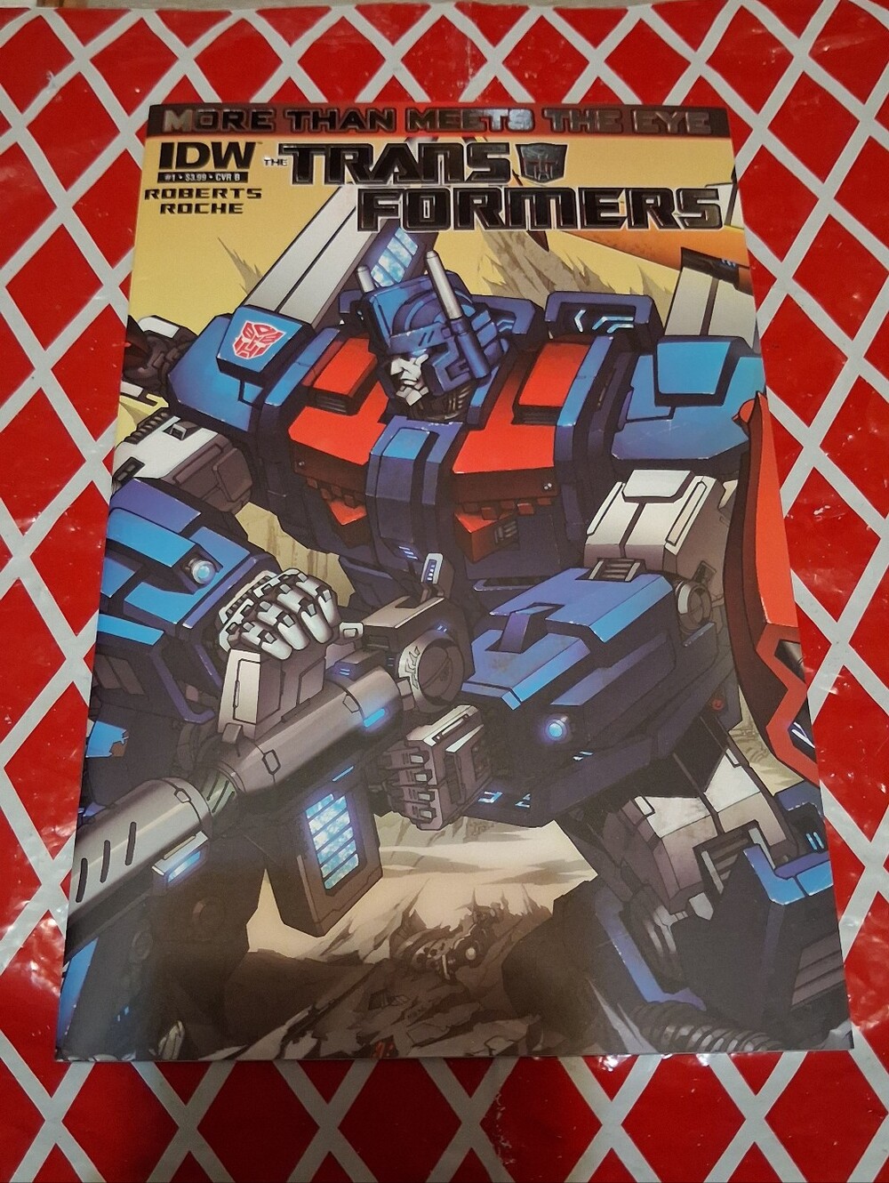 IDW The Transformers: More Than Meets the Eye #1 Cover B  1st printing 2012